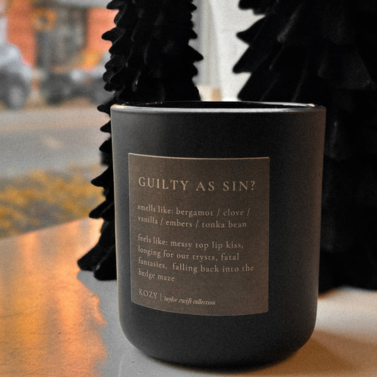 Guilty As Sin? Candle