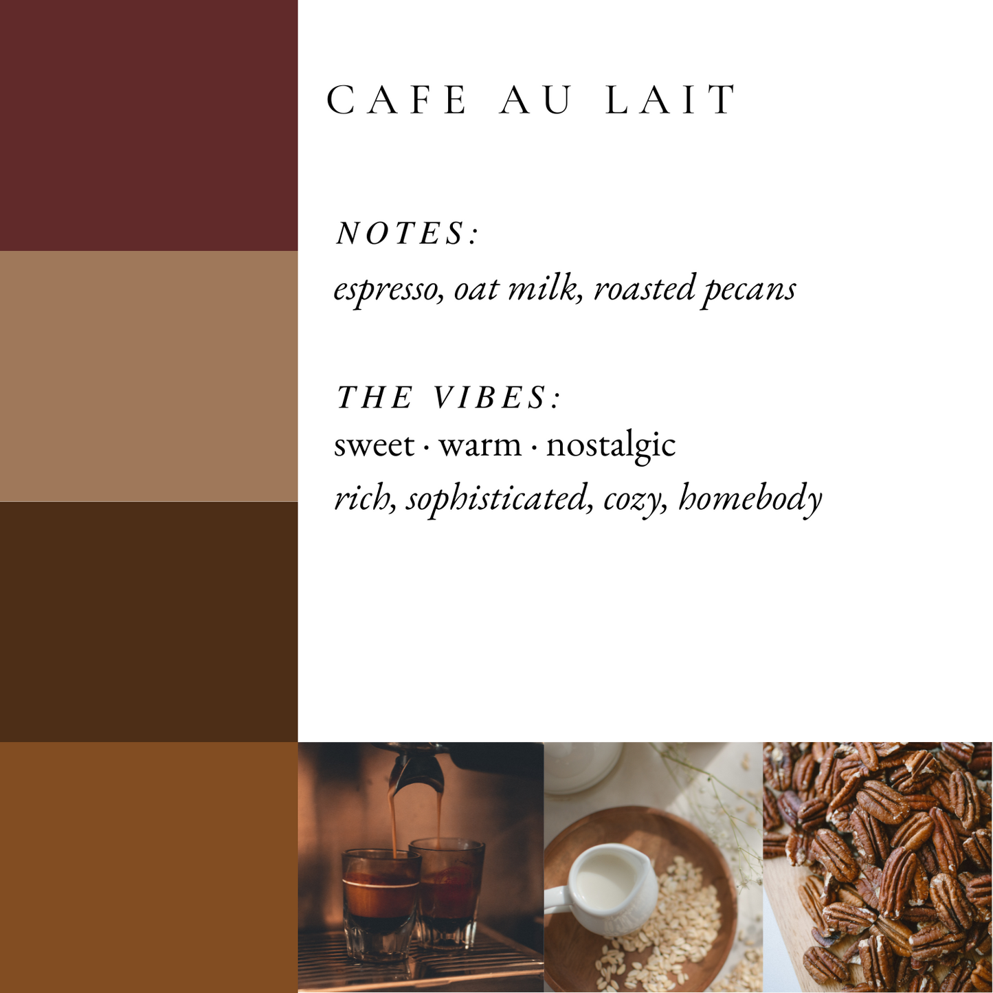 Cafe Au Lait Coffee Scented Soy Wax Cube Melts - Louisiana Scented