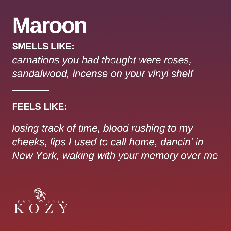 Taylor Swift: Maroon Candle