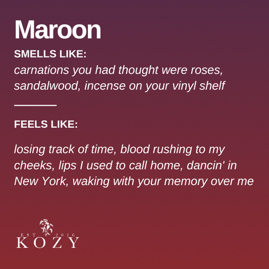 Taylor Swift: Maroon Candle